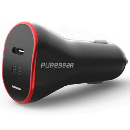 מטען רכב USB 35W + כבל Type C מותג PG