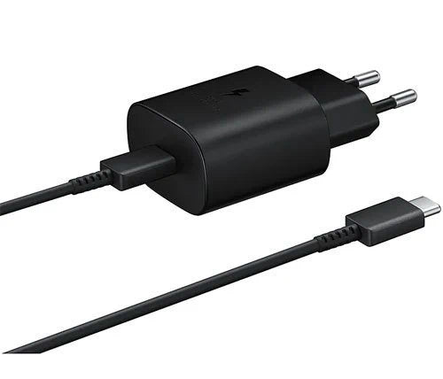 מטען קיר 25W עם כבל TYPE C יציאה TYPE-C PD