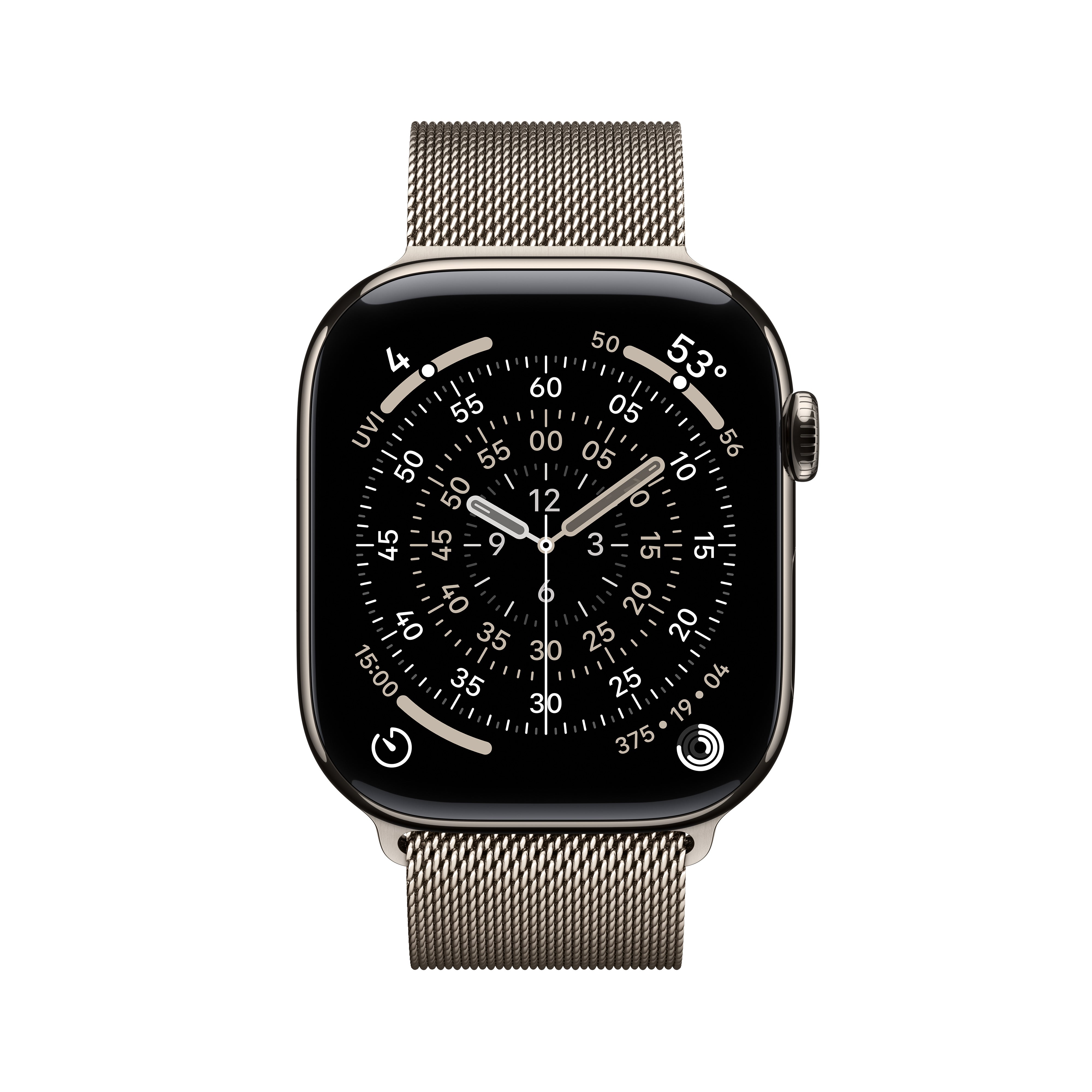 Apple Watch Series 11 GPS+Cell 46 Titanium Milanese Loop