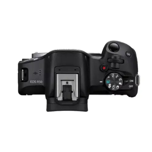 מצלמה Canon R50 BK + RFS 18-45+RFS 55-210 S SEE