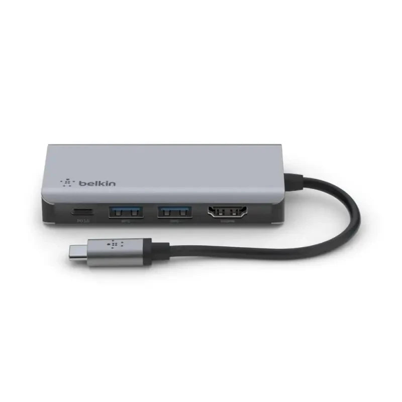 מתאם Type c ל HDMI + 2x USB-A 3.0 + USB-C PD 3.0