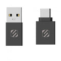 סט מתאמים USB A ל USB C מותג SCOSCHE