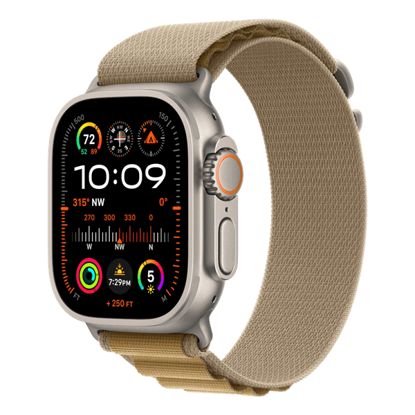 שעון Ultra 2 GPS + Cellular 49mm רצועת Alpine Loo