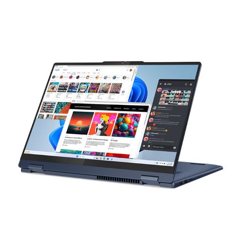 מחשב נייד 14″ מסך מגע Lenovo IdeaPad 5 2-in-1 i3/8GB/512GB 83DT005EIV grey