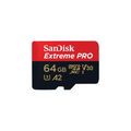 כרטיס Extreme Pro microSD 4K 64GB לרחפנים