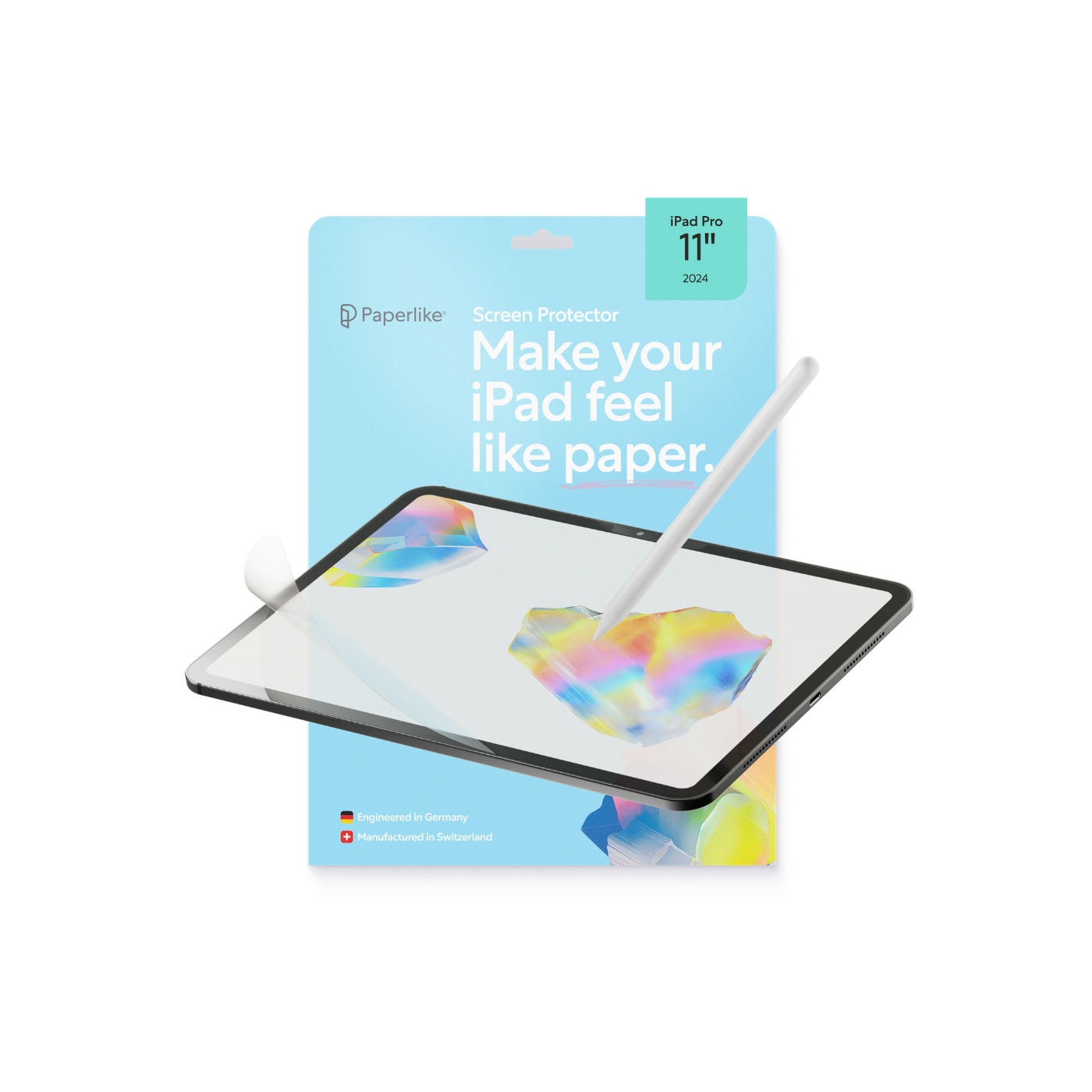 מגן מסך נייר iPad Pro "11 2024 מותג Paperlike