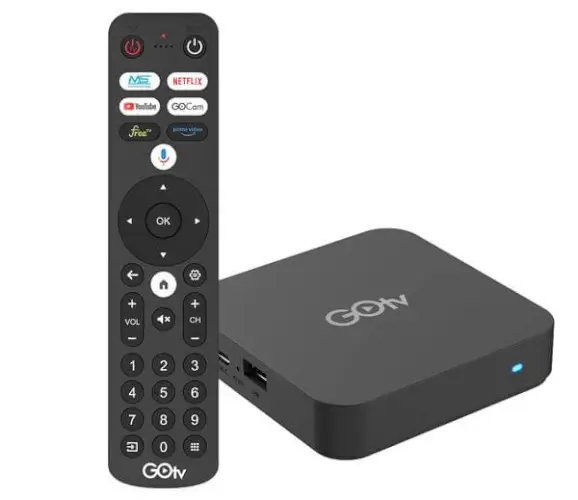 סטרימר דונגל GOtv Y עם שלט מספרים