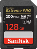 כרטיס זיכרון Sandisk Extreme Pro SD 200S V30 4K