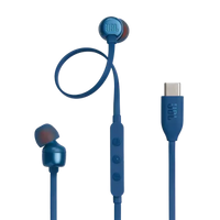 אוזניות חוטיות JBL IN EAR T310C TYPE C