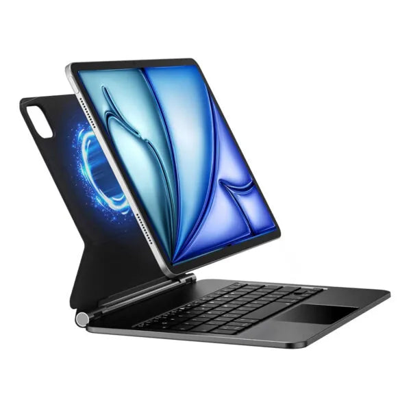 כיסוי ומקלדת מגנטית אלחוטית עם תאורת RGB ל-iPad Air 11 M4 מבית PureGear