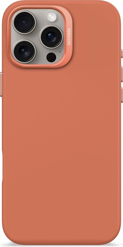 כיסוי סיליקון Decoded ל iPhone 15 Pro