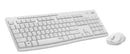 סט מקלדת ועכבר אלחוטיים Logitech Silent MK295