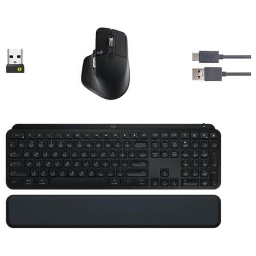 סט מקלדת ועכבר אלחוטיים Logitech MX Keys S Combo