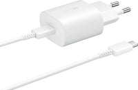 מטען קיר 25W עם כבל TYPE C יציאה TYPE-C PD