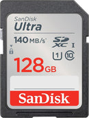 כרטיס זיכרון Sandisk Ultra SD 140MB/S