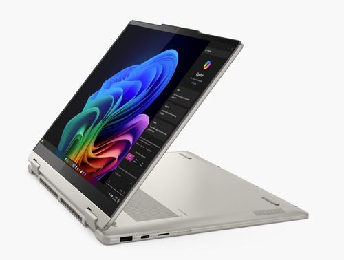 מחשב נייד 14″ מסך מגע Lenovo Yoga 7 2-in-1 Intel Core U5/16GB/1TB 83JQ004KIV Seashell