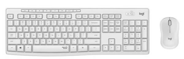סט מקלדת ועכבר אלחוטיים Logitech Silent MK295