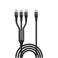 כבל MIR Type-C to Type-C + Type-C + Lightning 3IN1