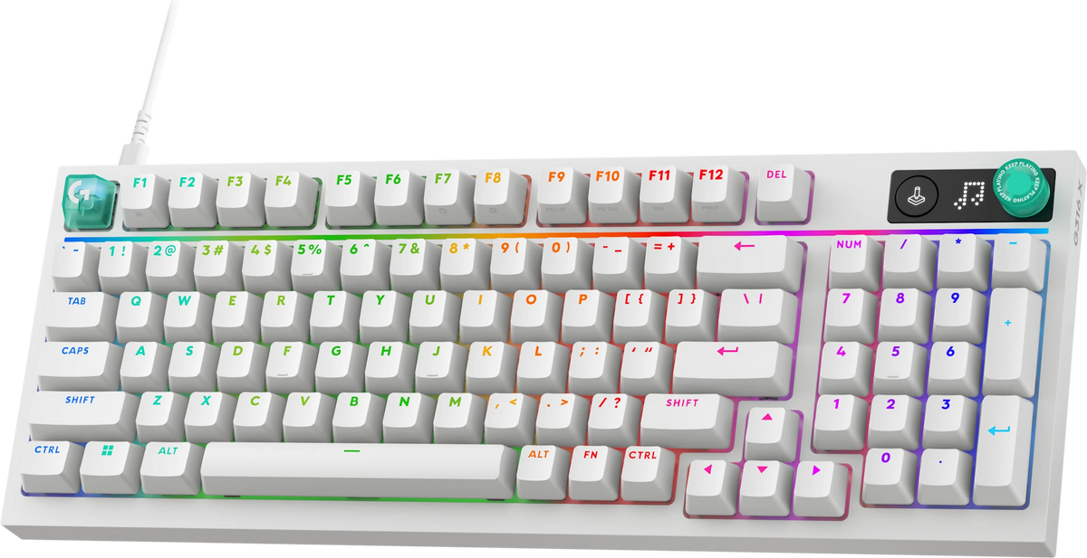 מקלדת מכאנית חוטית מתג Logitech G316X 98