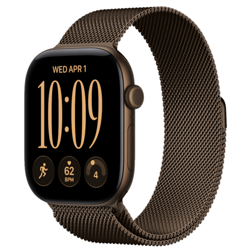 Apple Watch Ser 12 GPS 46 mm Dark Alumin  Loop