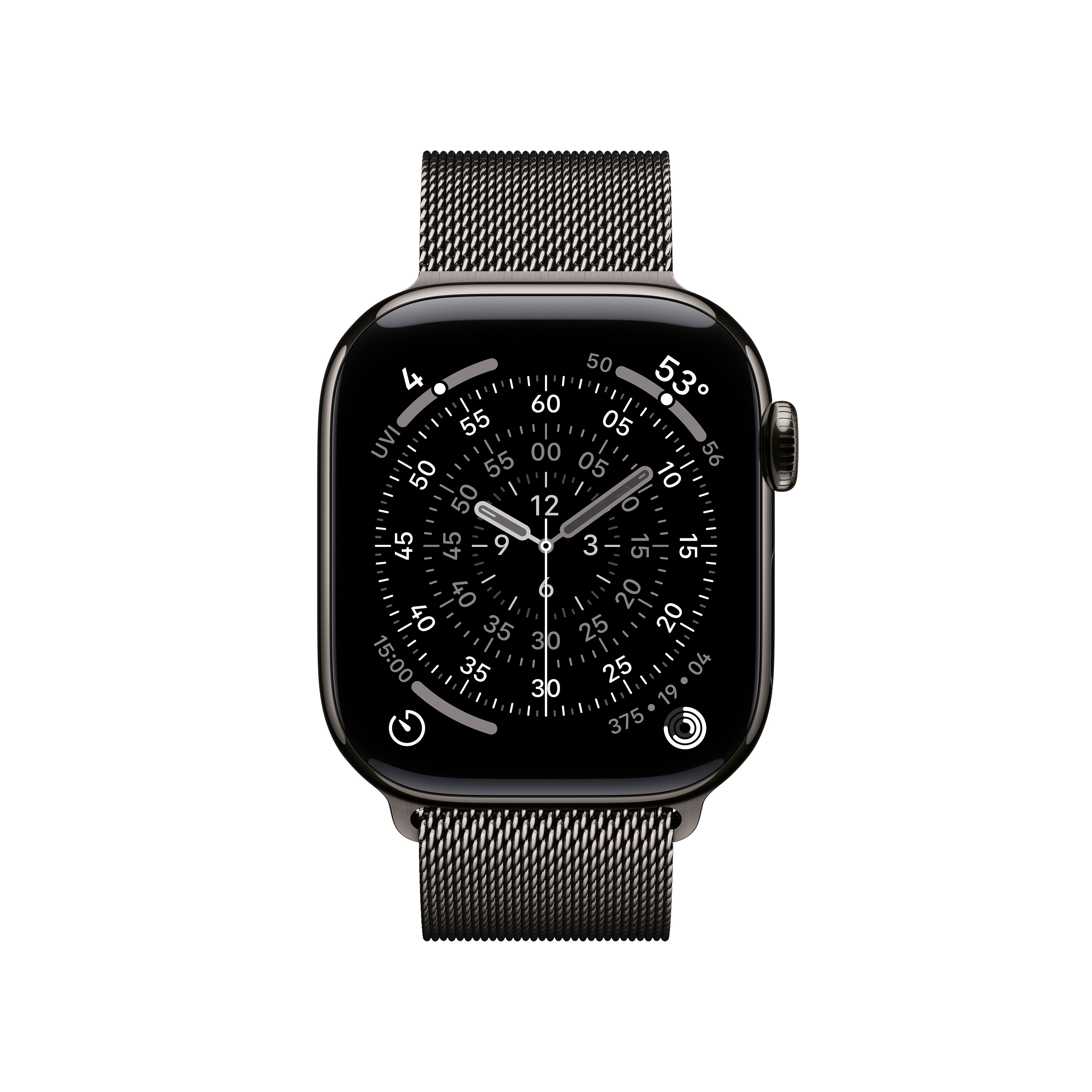 Apple Watch Series 11 GPS+Cellular 42 Titanium Milanese Loop
