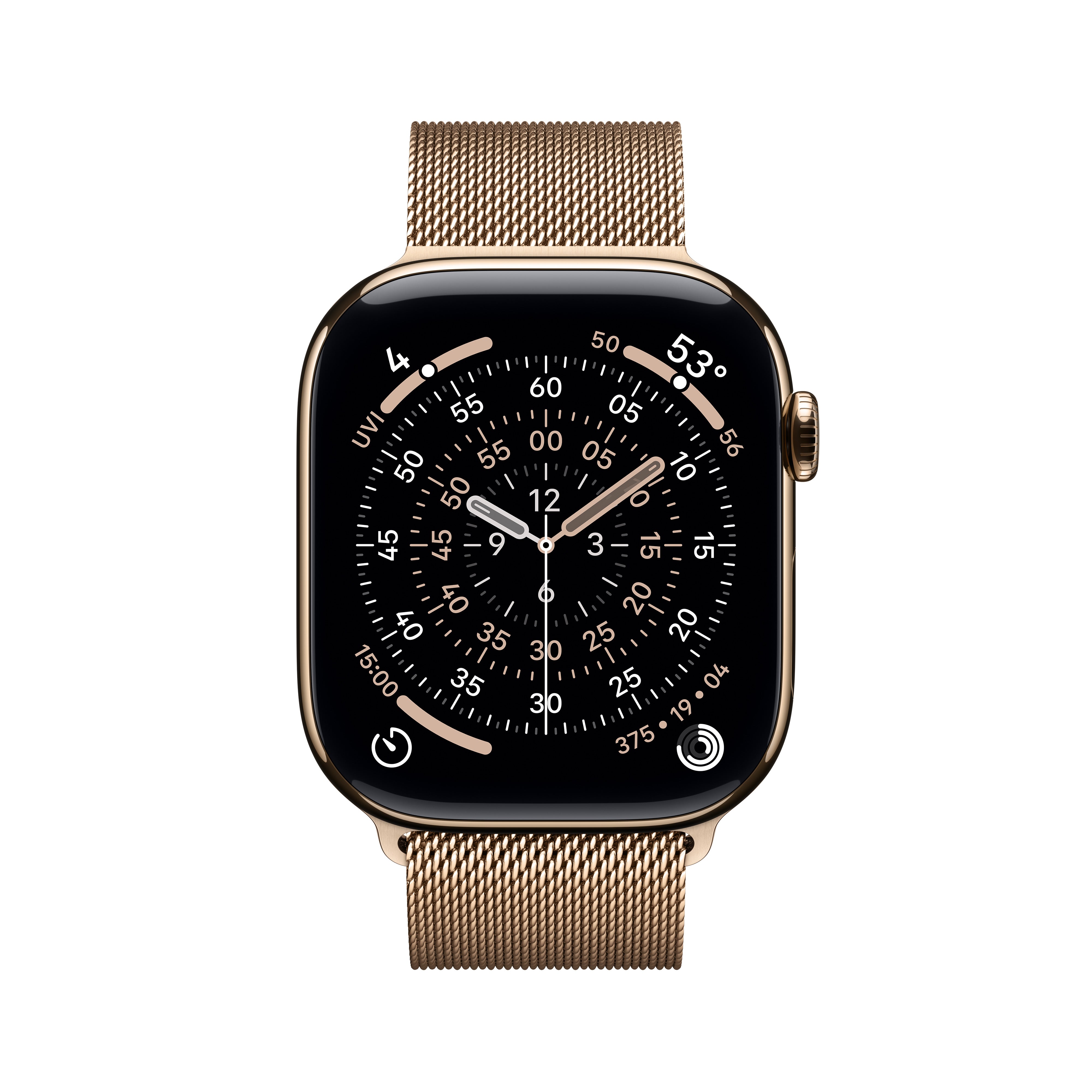Apple Watch Series 11 GPS+Cell 46 Titanium Milanese Loop