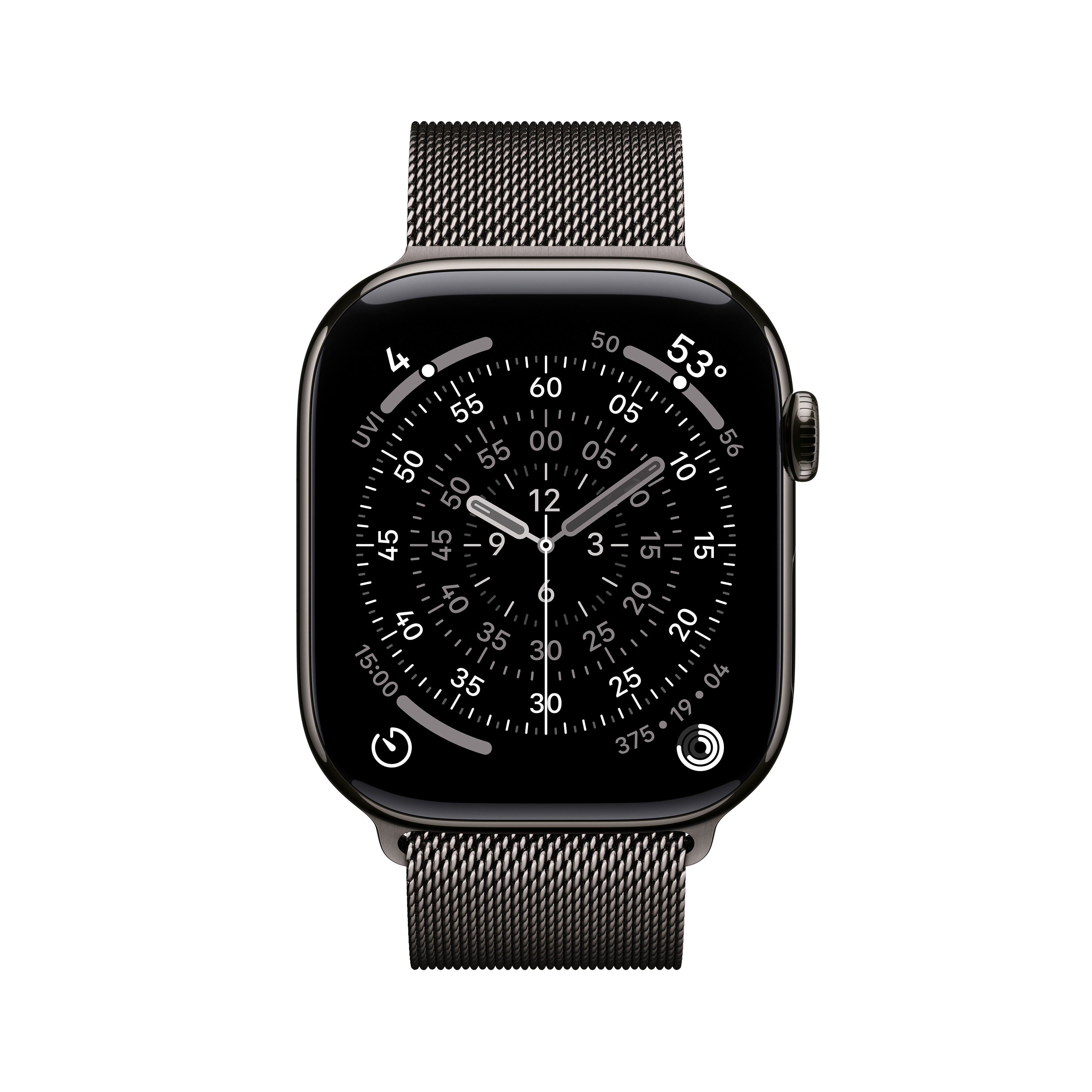 Apple Watch Series 11 GPS+Cell 46 Titanium Milanese Loop