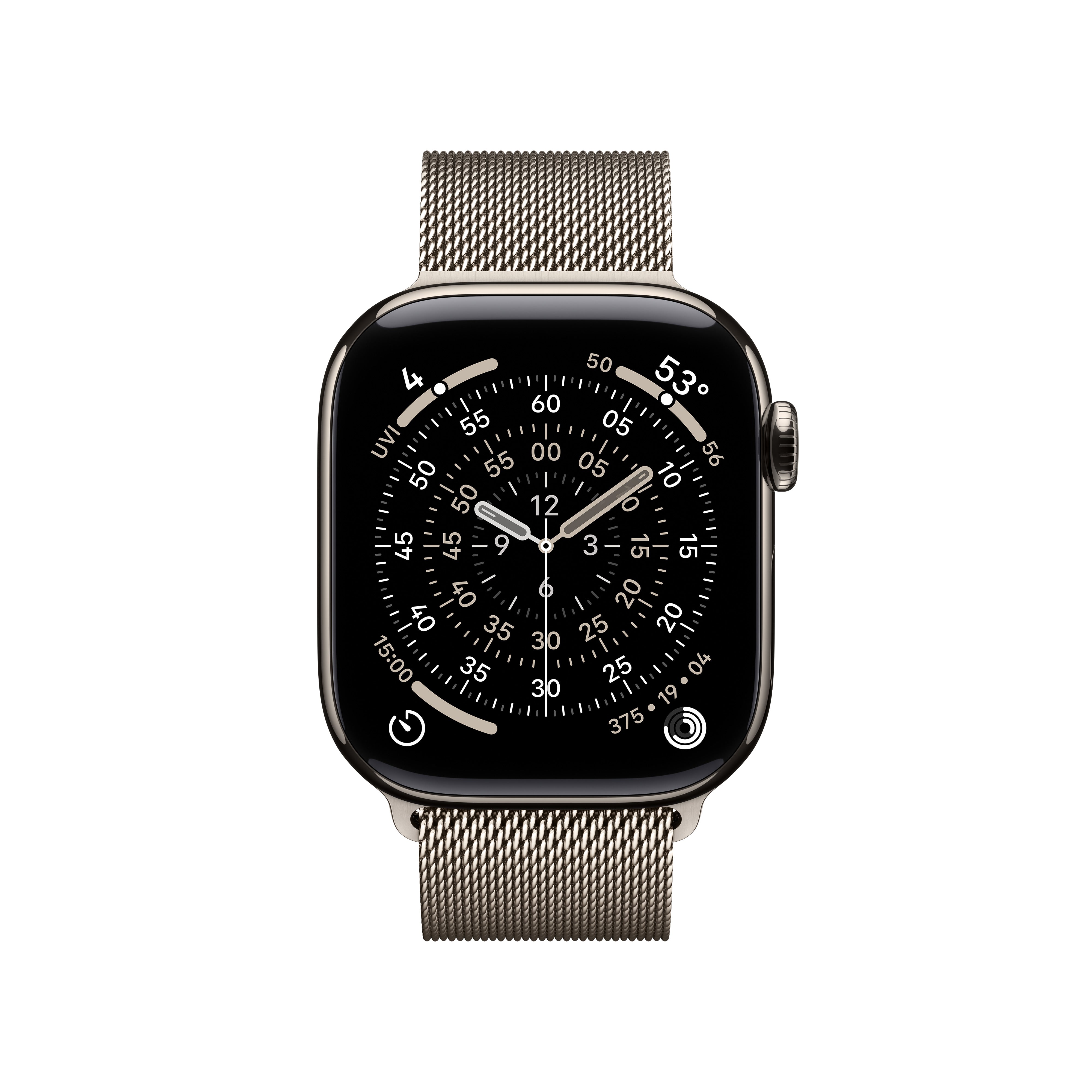 Apple Watch Series 11 GPS+Cellular 42 Titanium Milanese Loop