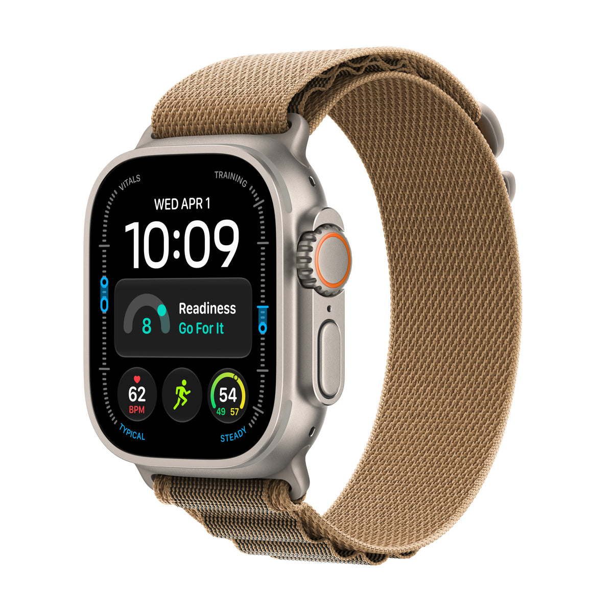 Apple Watch Ult 4 GPS+Cell 49mm Titan Alpin Loop