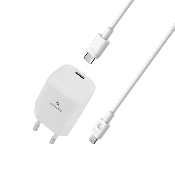 מטען קיר 18W+20W + כבל MIR C TO C