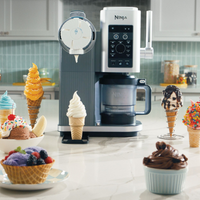מכונת גלידה אמריקאית Ninja CREAMI SPOON & SPIN