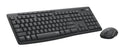 סט מקלדת ועכבר אלחוטיים Logitech Silent MK295