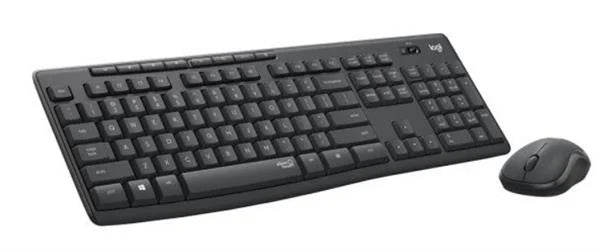 סט מקלדת ועכבר אלחוטיים Logitech Silent MK295