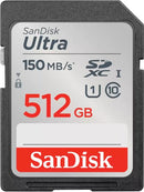 כרטיס זיכרון Sandisk Ultra SD 140MB/S