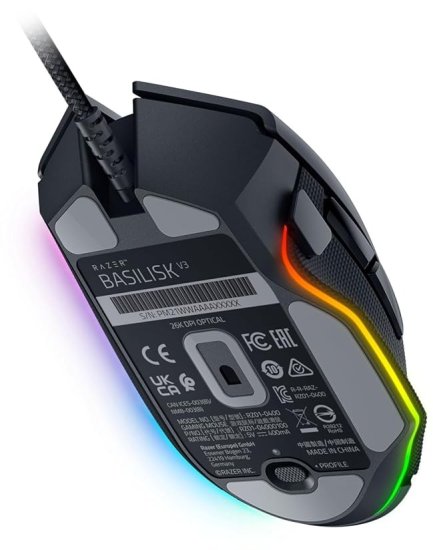 עכבר חוטי RAZER BASILISK V3 RGB