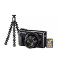 מצלמה Canon Powershot G7x Mark III BK Vlogger kit