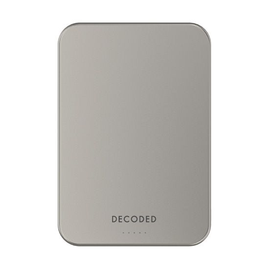 סוללת גיבוי Decoded Ultra Slim Qi2 MagSafe 10000