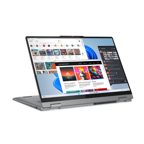 מחשב נייד 14″ מסך מגע Lenovo IdeaPad 5 2-in-1 i7/16GB/512GB 83DT005CIV blue