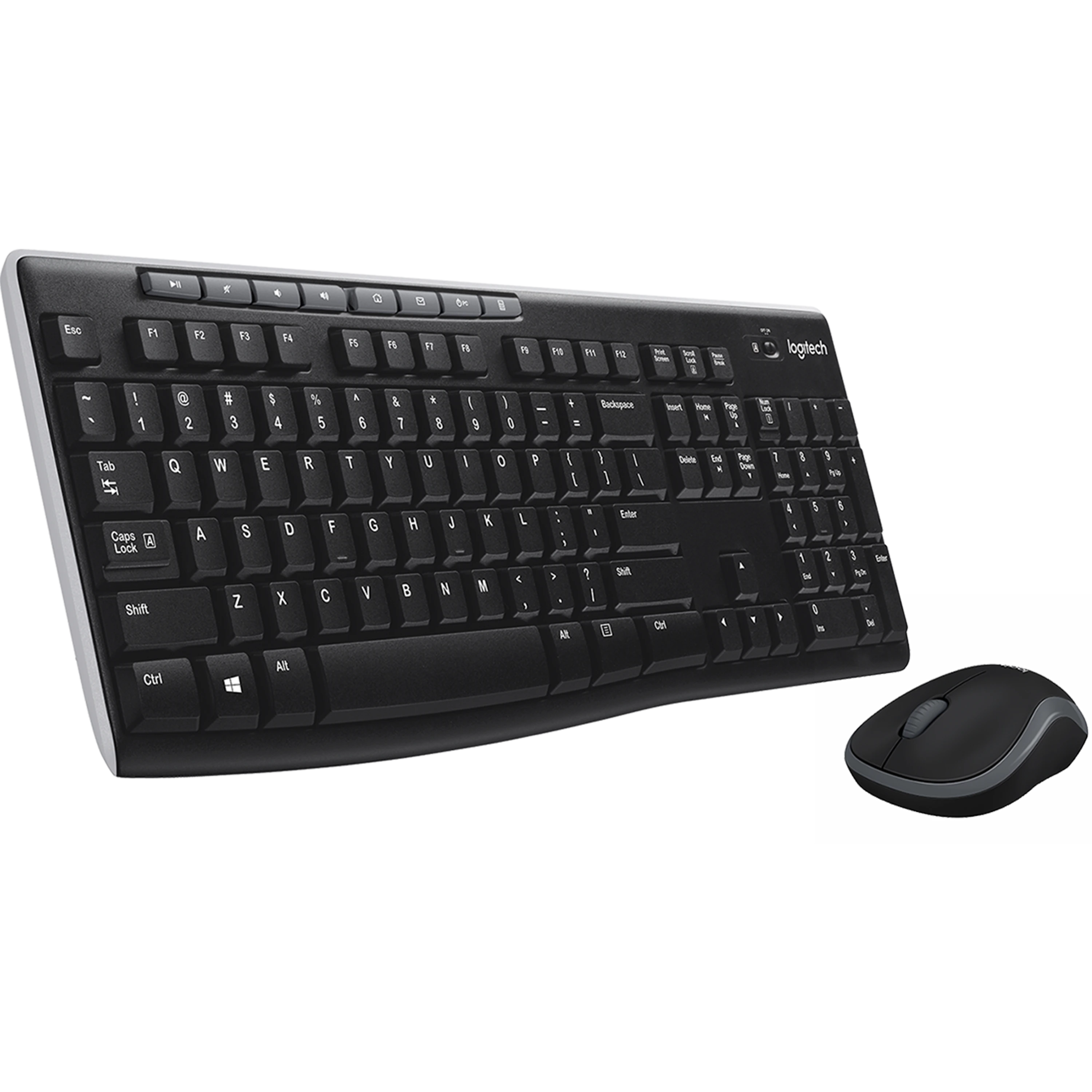 סט מקלדת ועכבר אלחוטיים Logitech Combo MK270