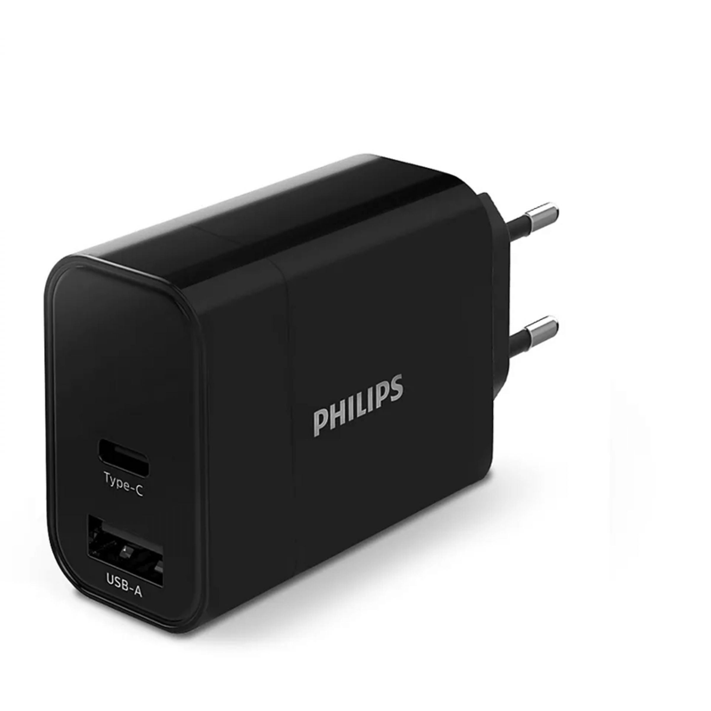 מטען קיר USB-A + USB-C PD 30W מותג Philips