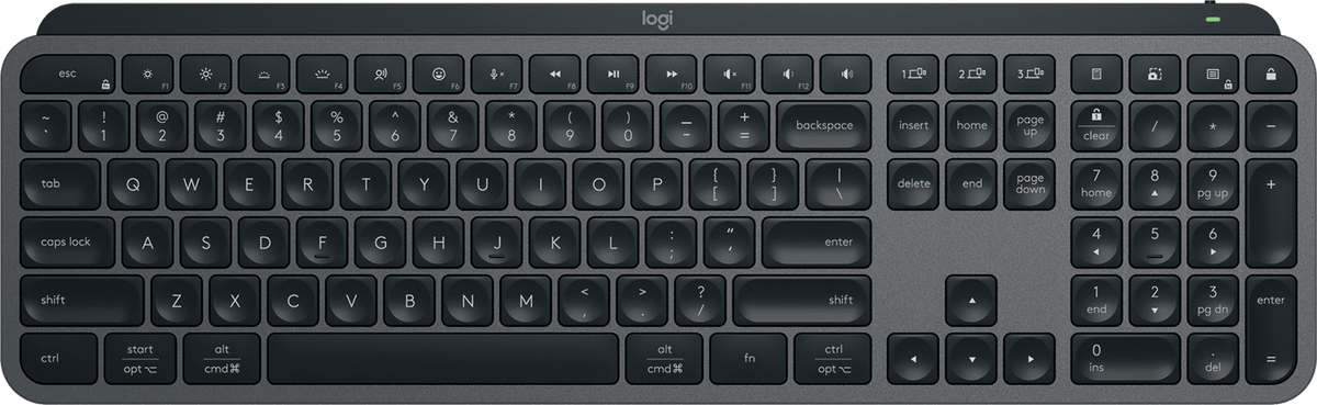 מקלדת אלחוטית מוארת Logitech MX Keys S