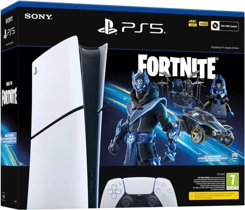 פלייס 5 PS5 Slim Digital + Fortnite 1T