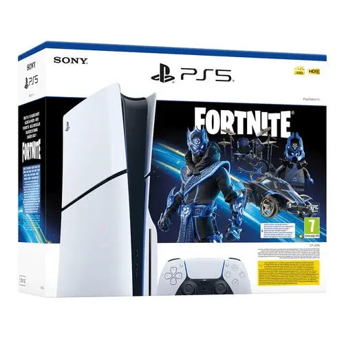 פלייס 5 PS5 Slim Blu-ray + Fortnite 1T נגן בלו-רי