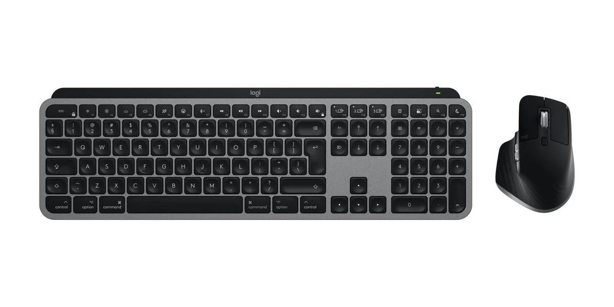 סט מקלדת ועכבר Logitech MX Keys S Combo עבור Mac